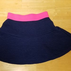 Girls skirt navy and pink